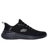 Skechers Bounder 2.0 Almir Удобные Модные Простые Универсальные Популярные Низкие Повседневные Кроссовки Мужские Черный 233031-BBK