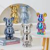 17/27/cm Aesthetic Bear Brick Ceramic Staute Teddy Bear Decor Action Figure Sculptures Ornament for Room Home Decoration Crafts