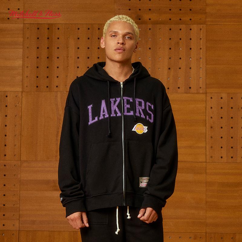 Mitchell & Ness x NBA Lifestyle Куртка Унисекс Черная NBAOW0014LAL200