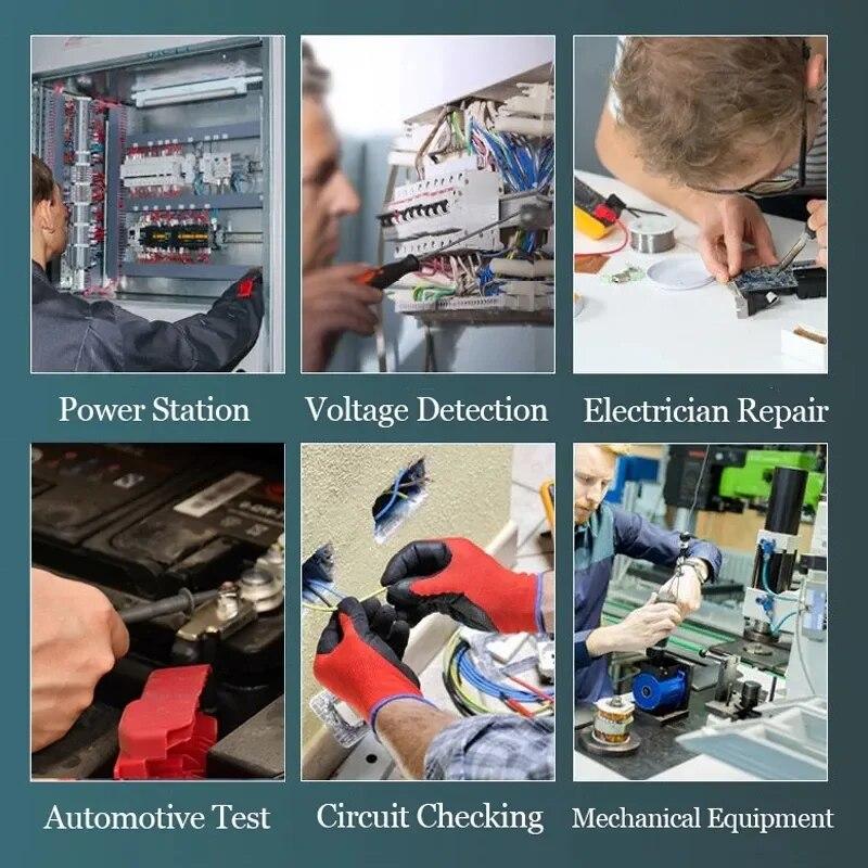 DT9205A Полностью автоматический цифровой мультиметр Высокоточный универсальный измеритель