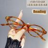 Ретро Овальные Очки для Чтения 'Книжный Червь', Высококлассные и Модные Очки для Чтения с Одинарными Линзами 6106