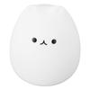Silicone Night Light Cute Cat  Shape Soft Kids Nursery Night Light with Warm White and 7 Color B