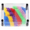 3D Pin Art Toy Colorful Plastic Pin Art Board 3D Needle Art Toy for Kids Children Gift White