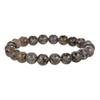 Male Natural Flame Stone Bead Bracelet Hip Hop Punk Bead Round Bead Bracelet 8mm