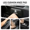 SSOE5 For Skoda Car Interior Leg Knee Rest Pads Leather Cushion Rapid Octavia Derivative Enyaq-iV VisionS Yeti Scala