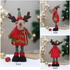 Christmas Figure, Stretched Legs, Doll Standing, Santa Claus, Decoration for Tree, Holiday,