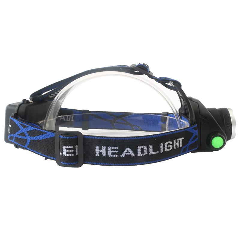 Super Bright LED Headlamp T6 Zoomable Headlight USB Rechargeable 6000lm Head Flashlight Torch Lamp Light Lantern