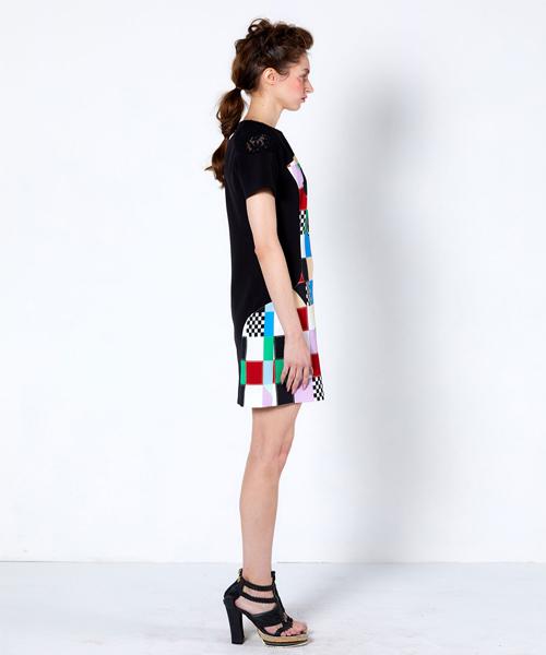 Greedius Print Dress