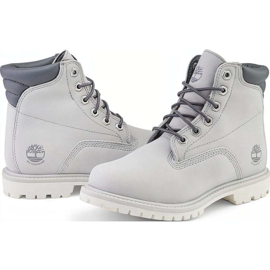 Timberland Durable Shock-Absorbing Ankle Outdoor Boots Women Boots Gray A2M1U