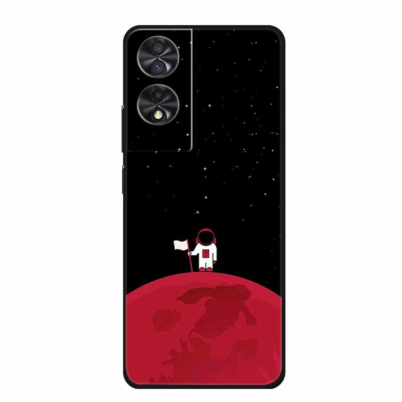 Для TCL 505 502 Чехол Роскошный ТПУ Мягкий Силиконовый Чехлы для Телефона Задняя Крышка для TCL505 TCL502 Мультяшный Защитный Ударопрочный Милый Fundas