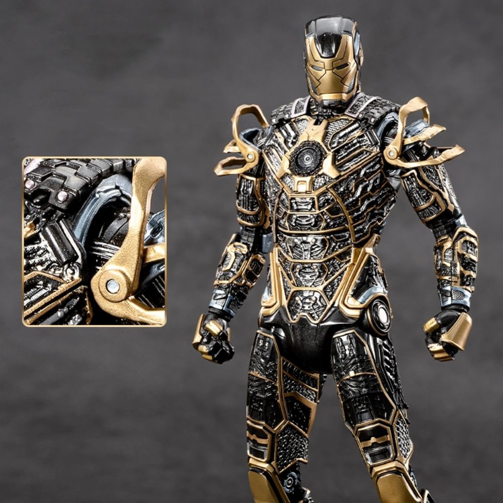 ZD TOYS Iron Man 3 Mark 41 MK41 масштабная окрашенная готовая фигурка "Сага Бесконечности" 1/10