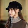 Warm Newsboy Hat Short Brim Painter Hat Fashion Suede Berets  Daily