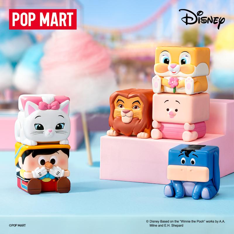 POP MART POP CUBE 2 Фигурка персонажа Mystery Boxes Одиночная Mystery Box/Полная коробка 9 шт. PPMT-2512-0041