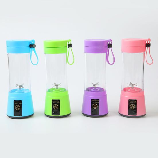 Портативный блендер USB-перезаряжаемый беспроводной мини-блендер для смузи и соков с 6 лезвиями из нержавеющей стали без BPA