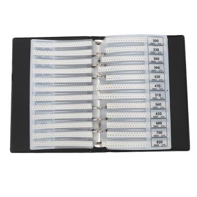 1% 0603 SMD Резистор Образец Книга 170 Значений Резистор Набор 50 Каждый 1% Точность Электронные Компоненты A