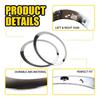 2X FOR MINI COOPER 2007-2015 HEADLIGHT TRIM RING CHROME LEFT RIGHT SIDE Chrome K
