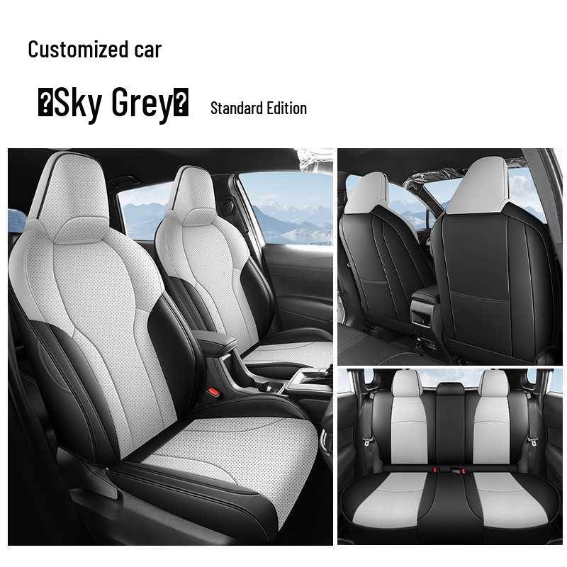 Универсальные чехлы на сиденья Toyota Corolla: Подходит для 26 моделей, Всесезонные, Полностью закрывающие, Специальные чехлы для конкретных автомобилей.