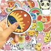 100 Cartoon Small Fresh Graffiti Stickers Decorate Guitar Notebook Suitcase DIY Waterproof