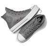 Converse Chuck Taylor All Star Удобные и Универсальные Модные Нескользящие Высокие Кеды для Скейтбординга Унисекс Серые