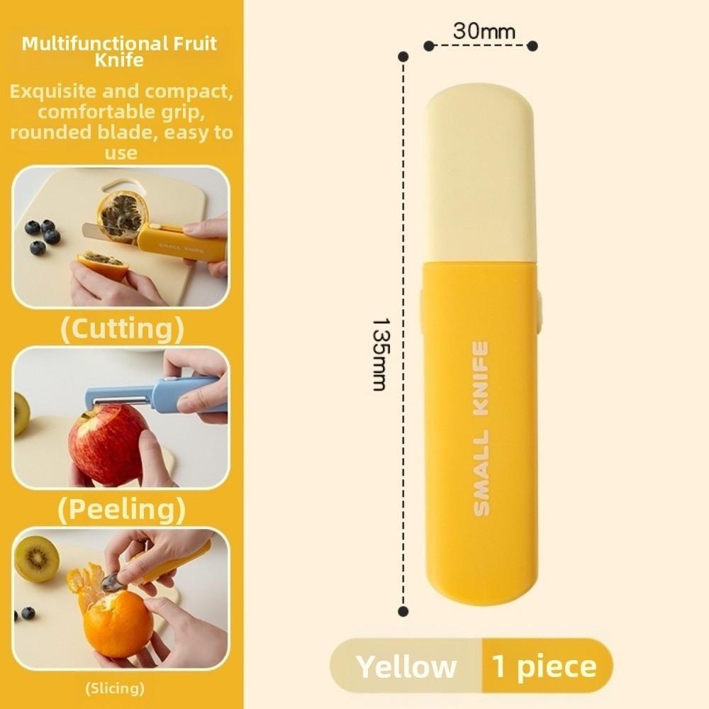Stainless Steel blades Fruit Peeling Tool Folding Design Multi-Functional Peeler Kitchen Use