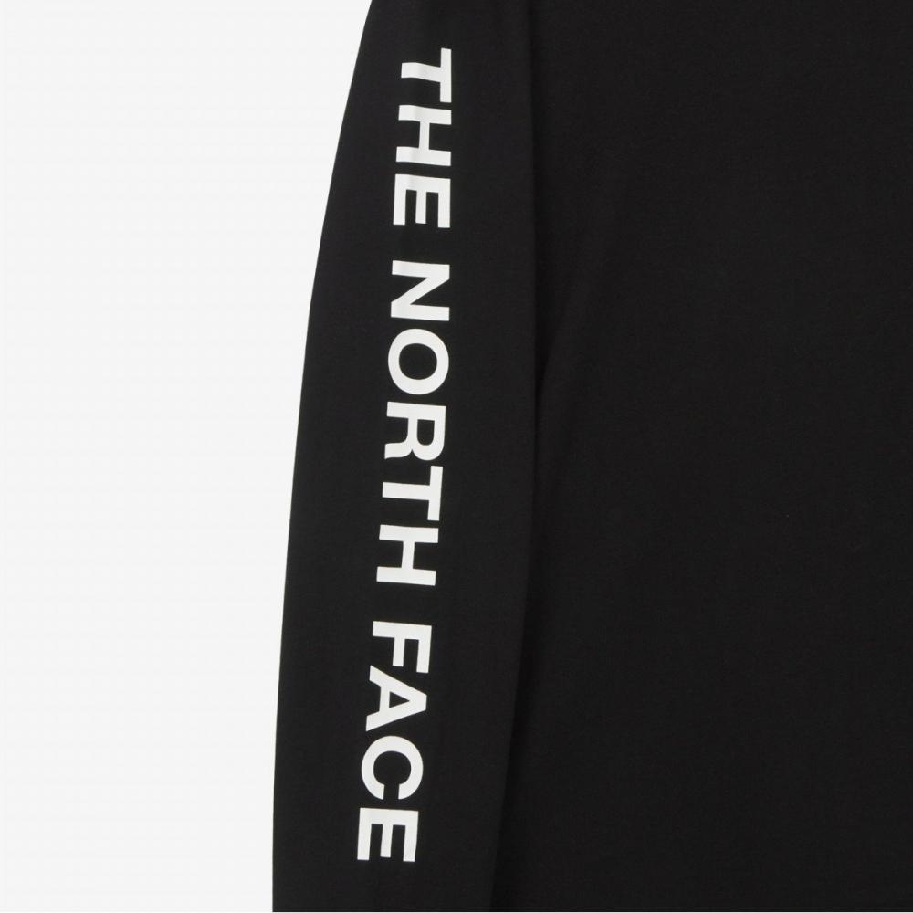 The North Face NT7Tr59a Базовый Ex Футболка с длинным рукавом Черный