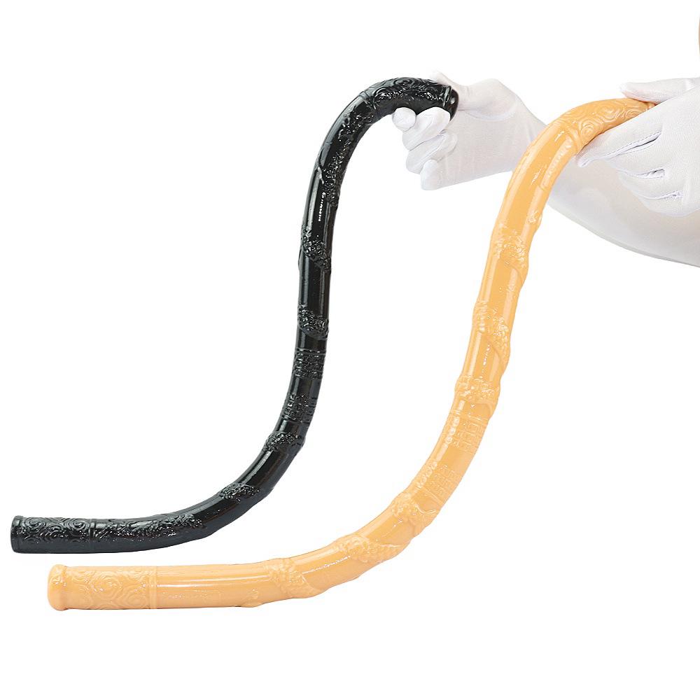 Двуглавый дракон анальная пробка - Длинный, мягкий вибратор для взрослых