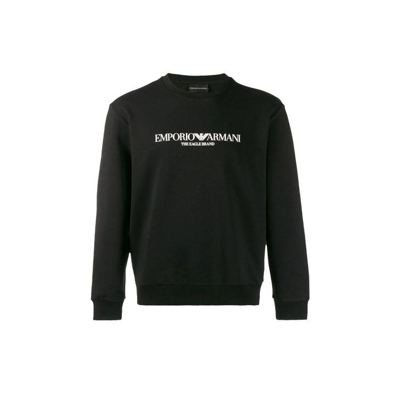 EMPORIO ARMANI Sweatshirt Men's Black 8N1ME8-J04Z-0999