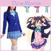 Дышащий костюм для косплея Love Live Kousaka Honoka Yazawa Niko Nishikino Maki с идеальными швами