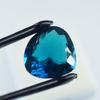Lab-Created Teal Sapphire Loose Gemstone Pear Cut 42.95 ct September Birthstone for Gem Collections