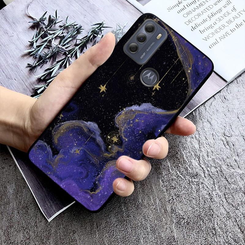 Чехол для телефона Clound Moon Star Night для Motorola Moto G85 G55 G05 G14 G75 G31 G50 G10 G20 G30 G60 G13 G32 G84 G54 G53 G72 G24 Power