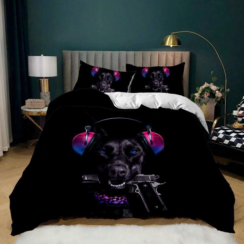 Серия «Забавная собака» Doona/Одеяло/Пододеяльник одинарный/двойной/Королевский комплект постельного белья