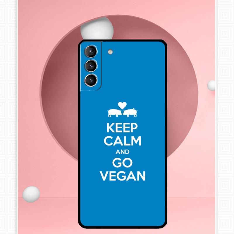 Чехол Go Vegan для Samsung Galaxy S24 Ultra S22 Plus S20 S21 FE S8 S9 S10 Note 10 20 S23 Ultra Cover
