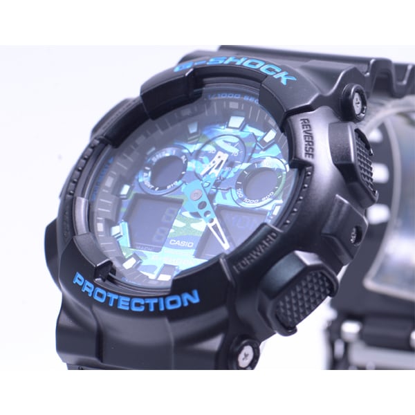     Casio G Shock       Ga 100cb 1ajf [cool Blue]