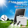 Солнечный генератор Портативный комплект Инвертор ИБП Источник питания Светодиодная лампа 2 USB-порта 10 Вт