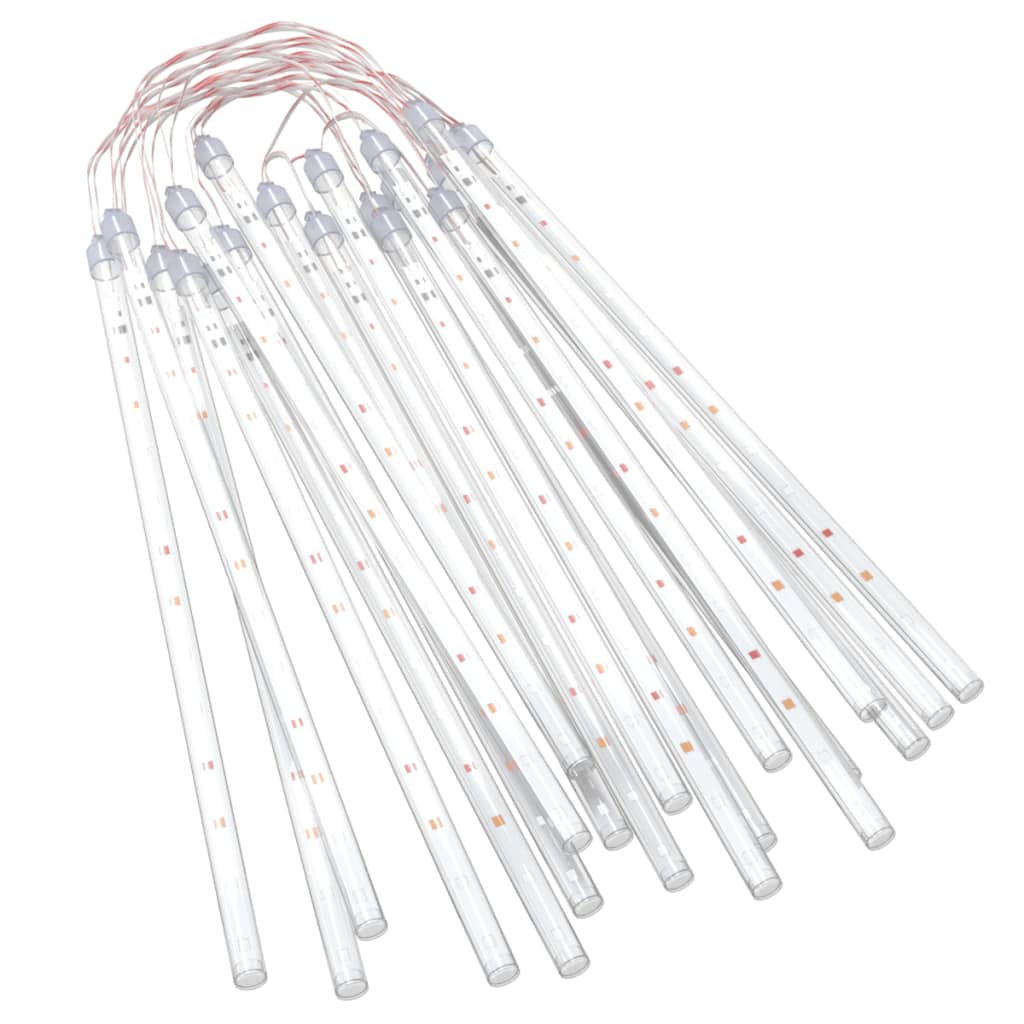 LED Meteor Lights 20 Pcs 30 cm Multicolor 480 LEDs