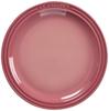 Круглая тарелка Le Creuset 23 см Розовый кварц Термостойкая Холодостойкая Совместима с микроволновой печью и духовкой Посуда