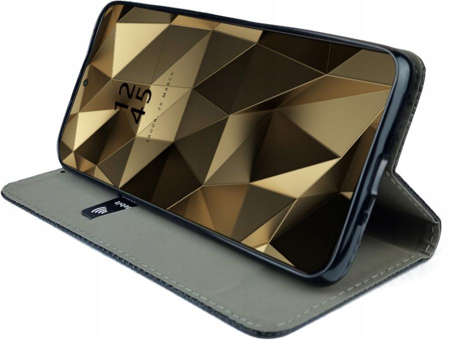 Flip case for SAMSUNG GALAXY A56 5G/A36 5G SMART MAGNET NAVY + GLASS