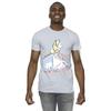 Disney Mens Alice In Wonderland Sketch Flowers T-Shirt