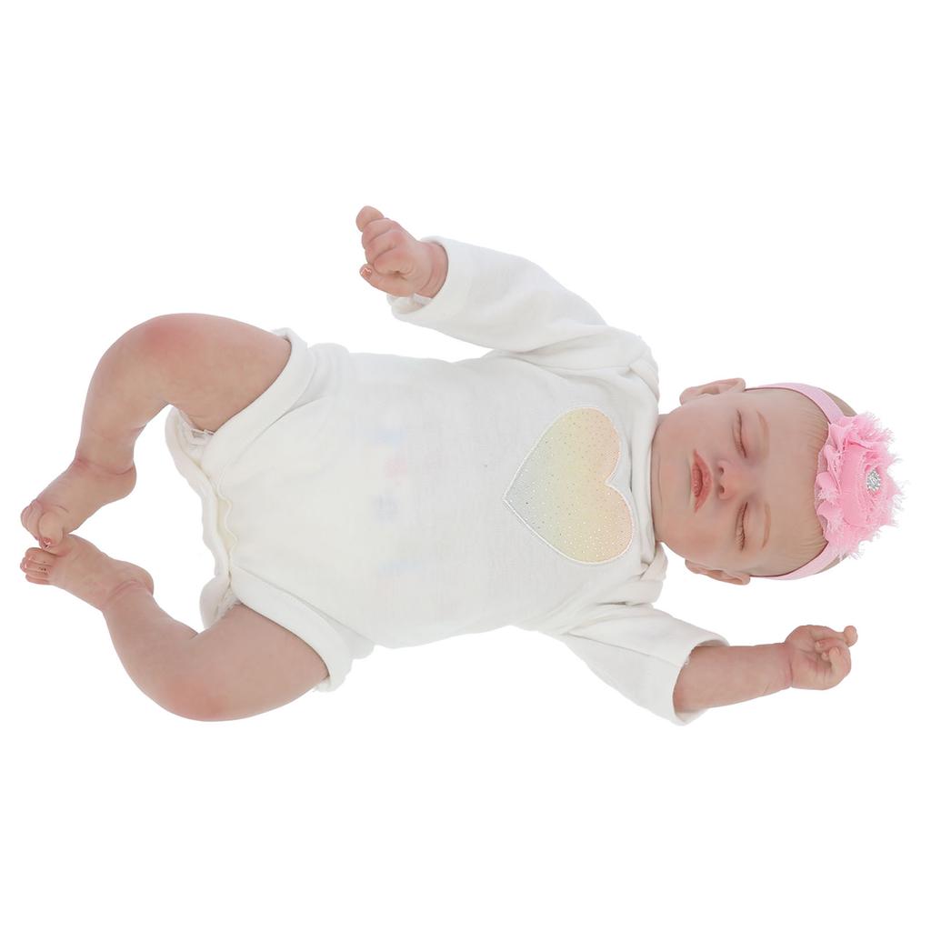 40 см / 15,7 дюймов Спящая девочка Кукла Имитация Реалистичной Куклы Ребенок Бутылочка Для Кормления Соска Набор