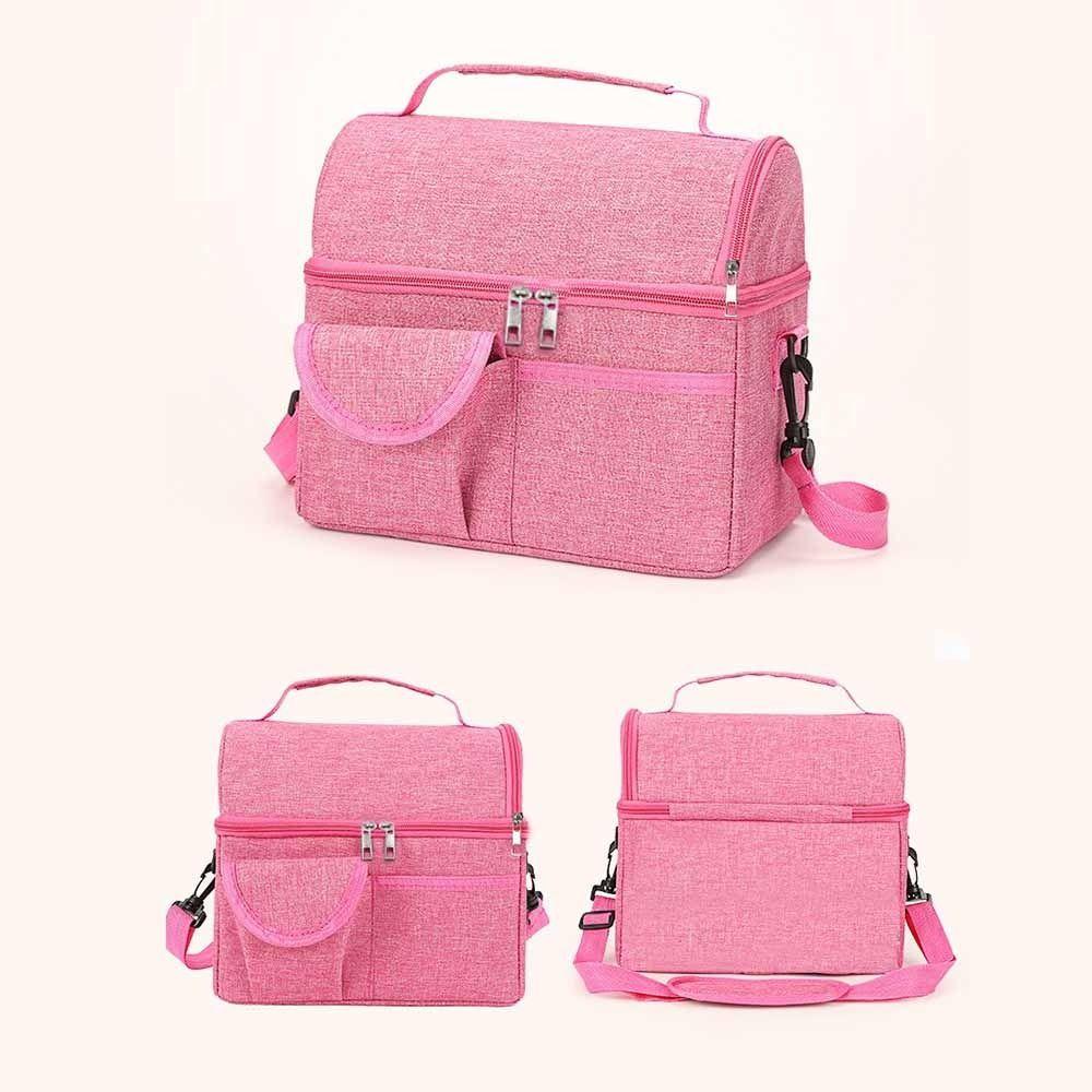 Thermal Lunch Bag Thickened Cooler Pack Portable Insulated Food Storage Outdoor Camping