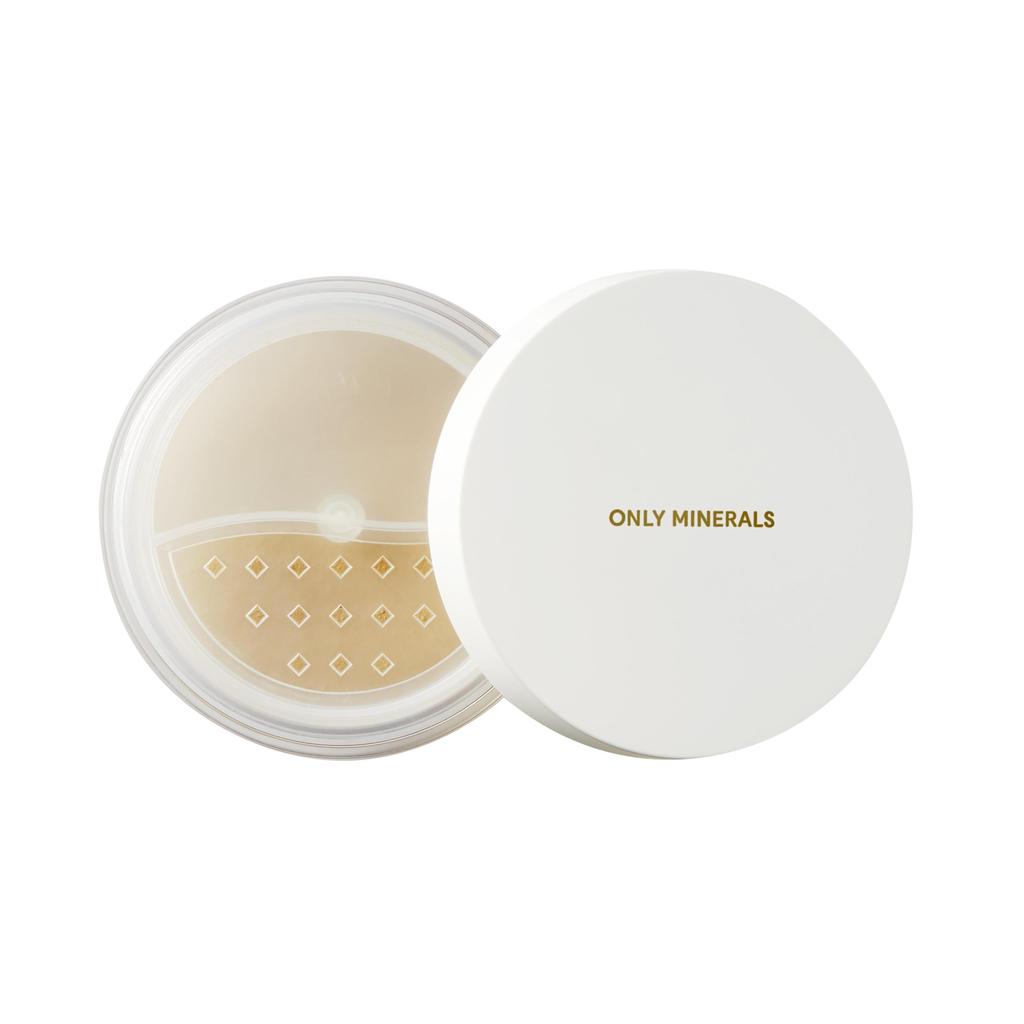 ONLY MINERALS Medicated Whitening Foundation, Ocher, 5g, for UV-resistant, dark spots, and sensitive skin