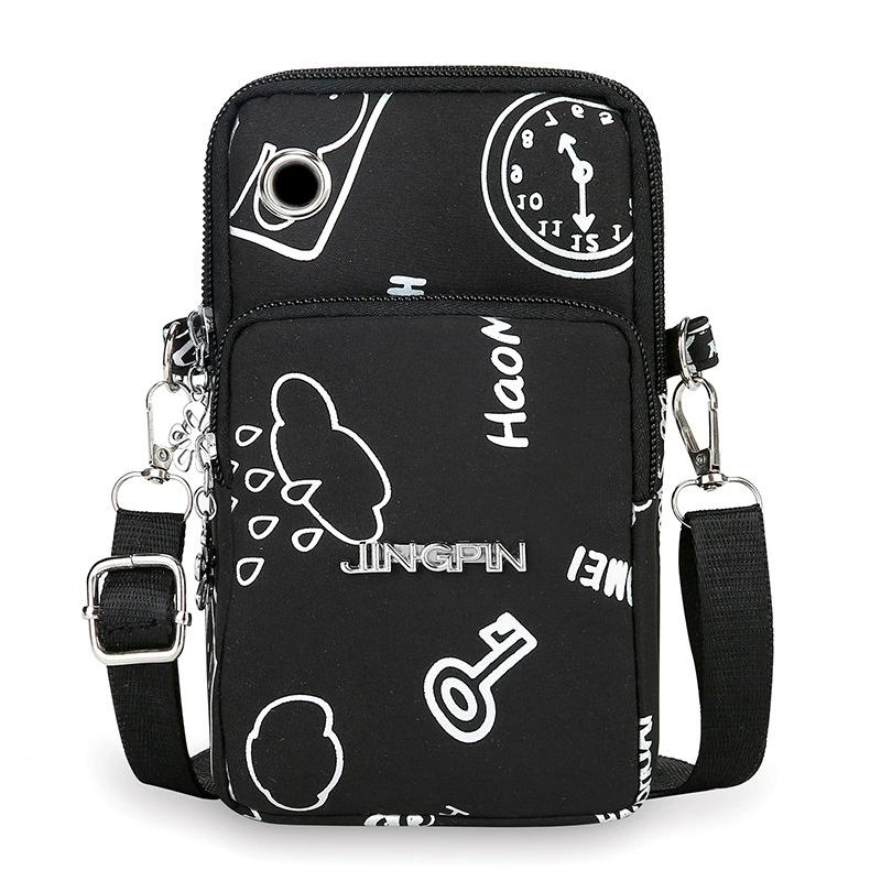 Сумка для мобильного телефона, женская сумка из ткани Оксфорд 2025 года, новая спортивная сумка на запястье для фитнеса на открытом воздухе, сумка для велоспорта