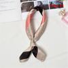 Gifts Elegant Women Silk Feel Satin Square Scarf Head Neck Hair Tie Band