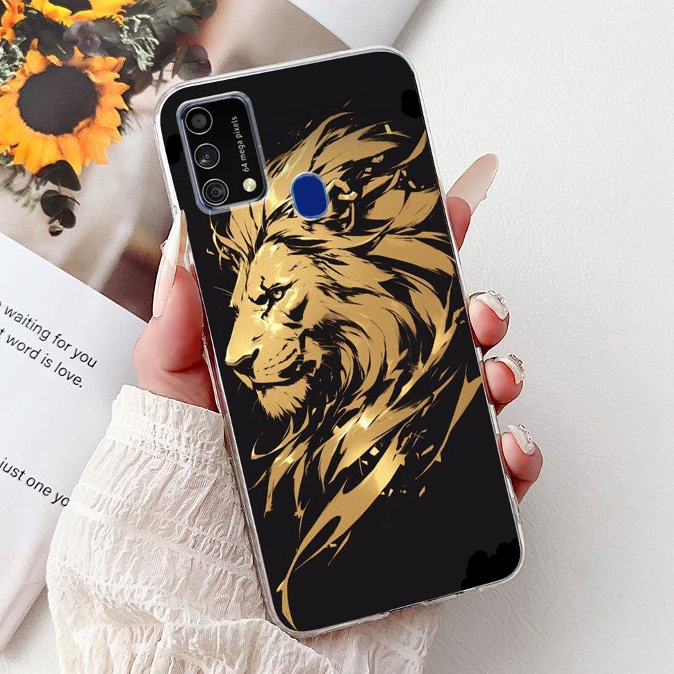 Cute Cat Caroon Cover For Samsung Galaxy A21s Case Soft Silicone Fundas Phone Cases For Samsung A 21s A21s SM-A217F Full Bumper