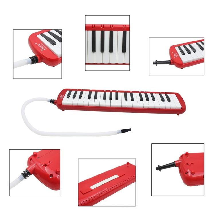37 Key Harmonica Melodica Air Piano Keyboard with Portable Carrying Bag