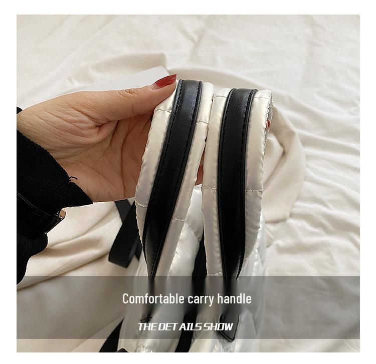 2025 Cotton Argyle Handbag – Large Capacity, Versatile Shoulder & Crossbody Women's Bag