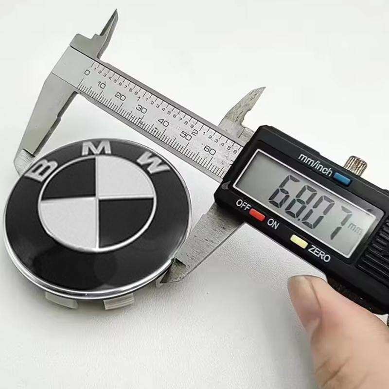 4Pcs 56mm 68mm Car Badge Wheel Center Hub Caps Cover For BMW E46 E36 F20 E39 E38 E90 E60 E87 E34 E53 X3 X5 X6 M M2 Accessories CUN1 QQ18