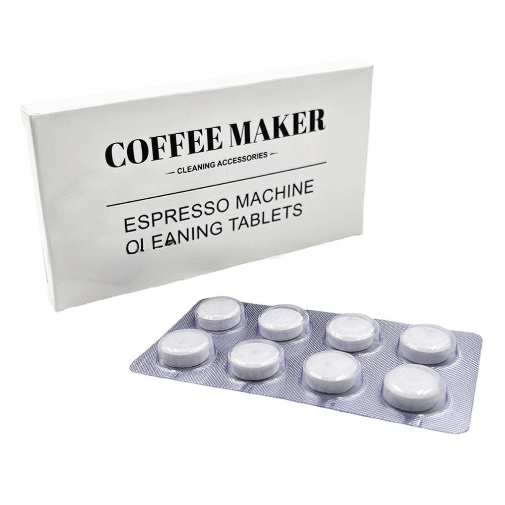 8 таблеток для чистки эспрессо-машины, совместимых с Premium Cafe For ES601