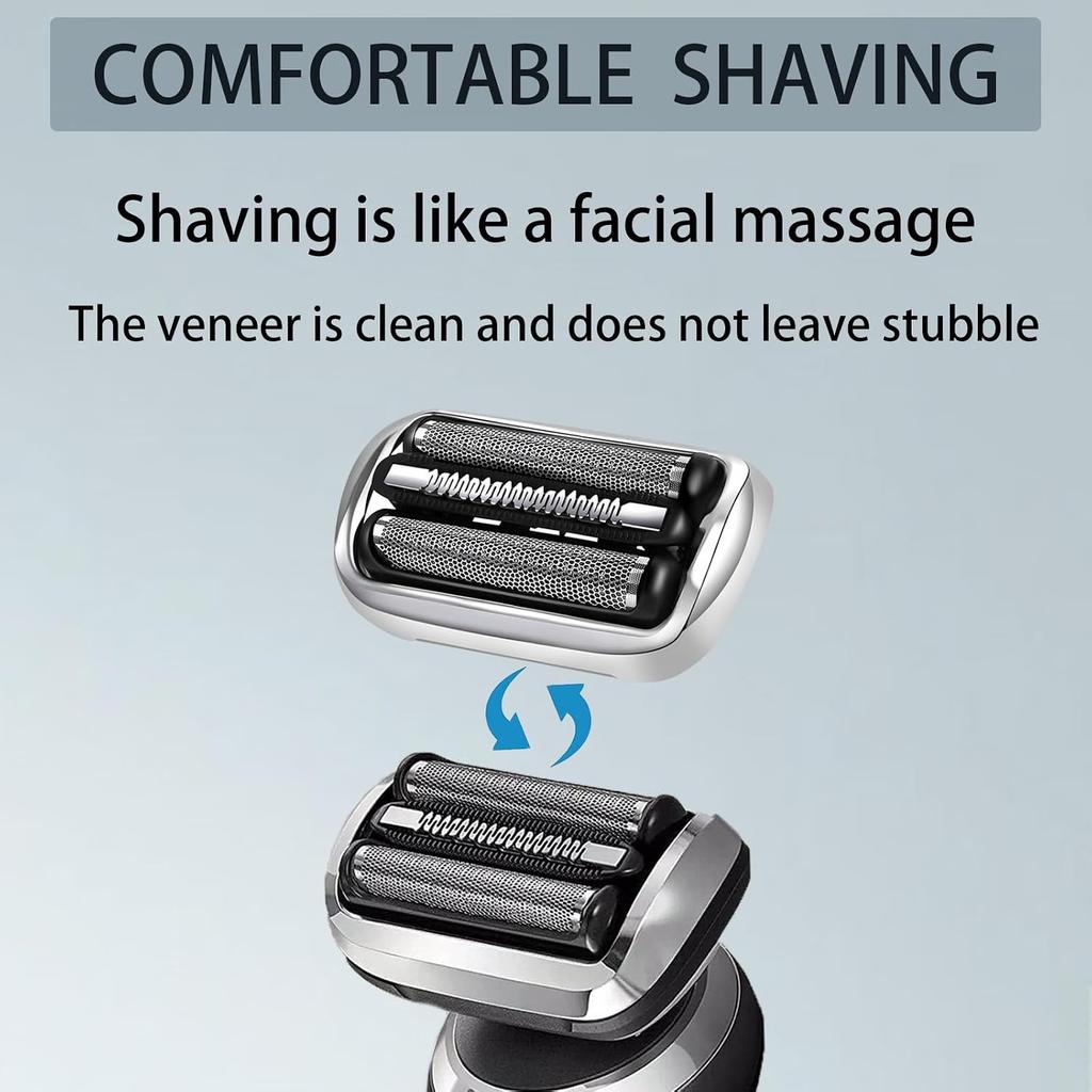 73S Compatible with Braun Serie 5/6/7 Shaver Head, Electric Shaving Head for Men, Electric for Shaving Head Serie 7 5018s,5049s,6040cc,7020 7027