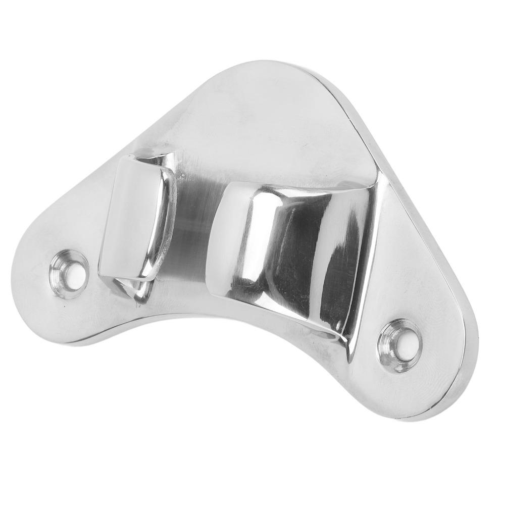 Corrosion Resistant Straight Bow Cleat Chock Finely Polished Boat Line Chock For Ship